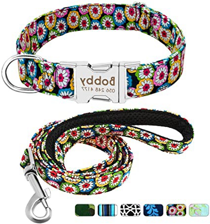 Beirui Collar Perro Personalizado con