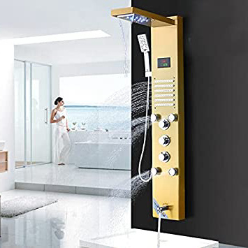 TVTIUO LED Panel de Ducha