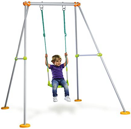 Smoby-310191 Columpio Metal 180 cm,