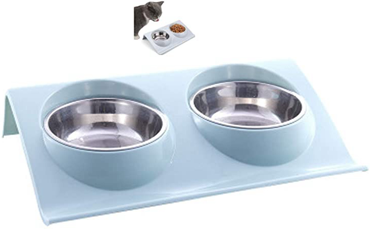 Comedero Plato para Gatos,Animal Mascotas