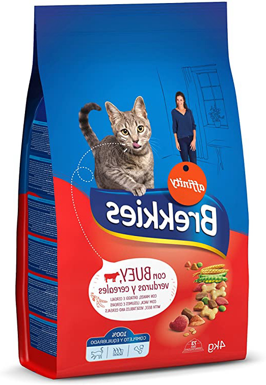 Brekkies Pienso para Gatos con Buey, Ternera y Verdura - 4000 gr