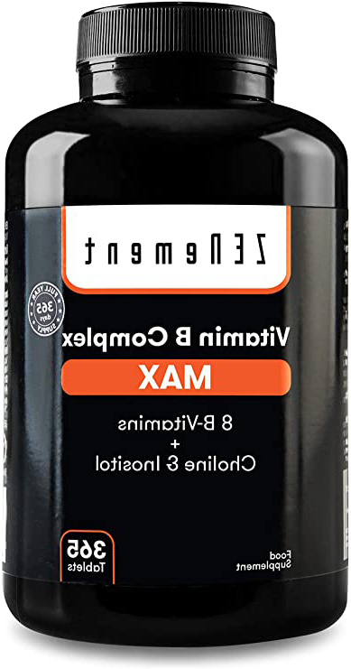 Complejo vitaminico B Max, 365