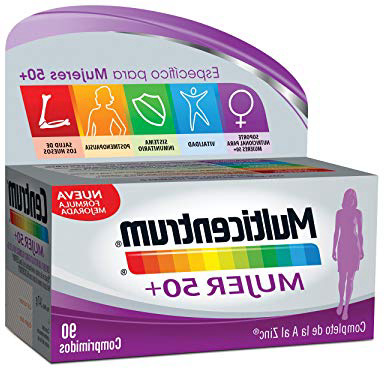 Multicentrum Complemento Alimenticio con Vitaminas Mujer 50+ 90 Unidades