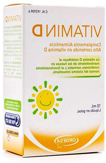 Vitamin D 10ml, complemento alimenticio