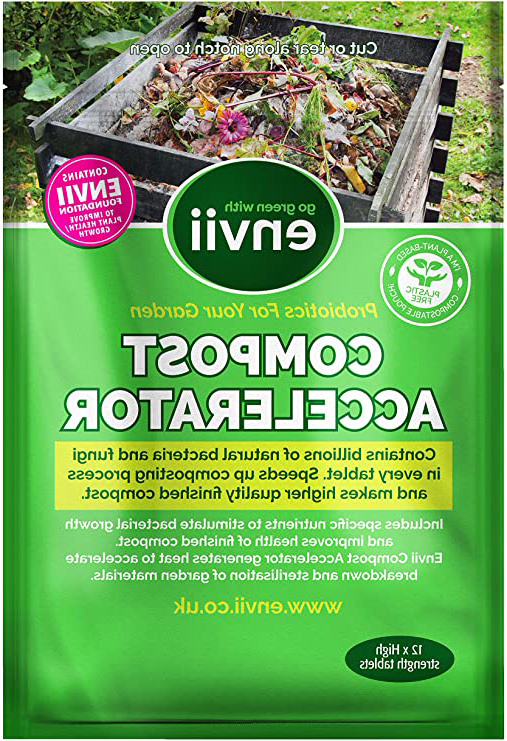 Envii Compost Accelerator - Acelerador Orgánico de Compost - Trata 1800 litros de compost