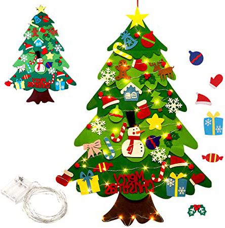 Outgeek Fieltro Árbol de Navidad,