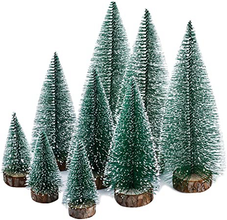 KATELUO 9 Piezas Mini Árbol