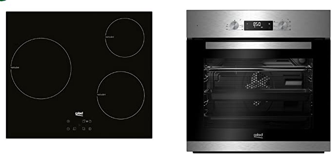 Conjunto de Horno multifunción + Placa de inducción Beko BSE22341X
