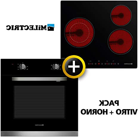 Pack VITRO + Horno MILECTRIC (Placa Encimera mas Horno multifuncion, Pack Ahorro) (VITRO + Horno)