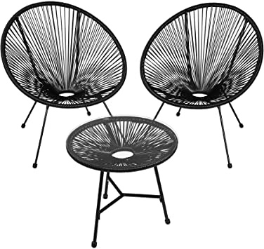 TecTake 800730 Set de 2X