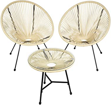 TecTake 800730 Set de 2X