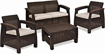 Keter Set Corfu Lounge Conjunto