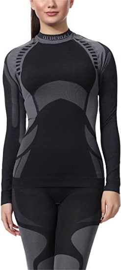 Ladeheid Camiseta Térmica Manga Larga