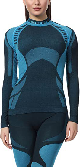 Ladeheid Camiseta Térmica Manga Larga