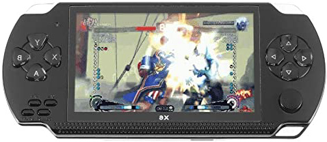 X6 4,3 pulgadas videojuego consola de mano 8G Juego de memoria Máquina Jugador, negro