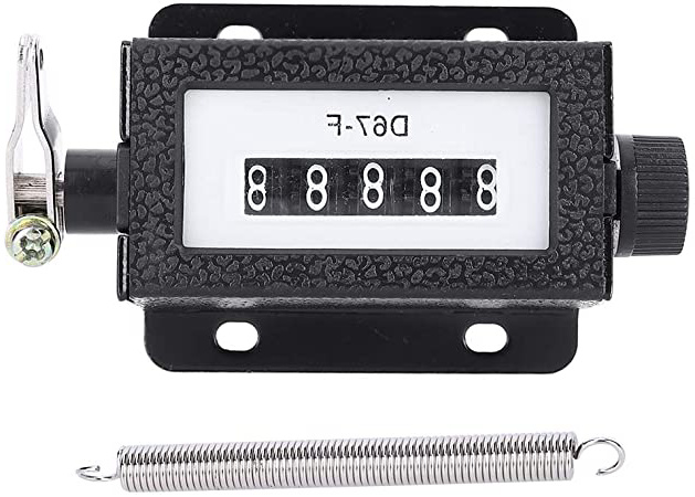 Contador mecánico, 5 dígitos 0-99999