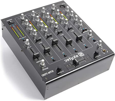 Skytec STM-7010 Mezclador 4 canales DJ USB