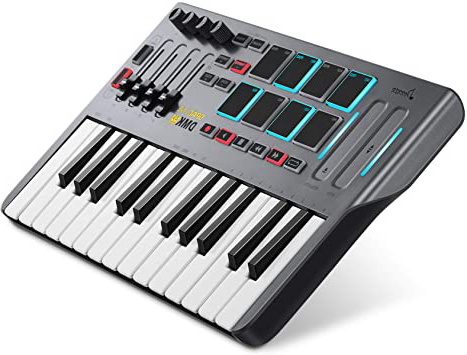 Controlador de Teclado MIDI DMK25,