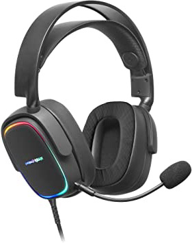 MARSGAMING MHAX Negro, Auriculares RGB