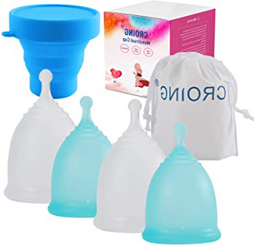 CROING 4 Copas Menstruales con