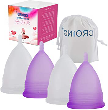 CROING 4 Copas Menstruales -