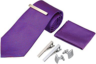 Rovtop Corbatas de Hombre Enrejado