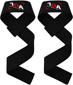 AQF Correas Levantamiento de Pesas para Gimnasio, Crossfit Muñequera Gym no Acolchadas para Culturismo Levantamiento de Potencia Fitness Correas