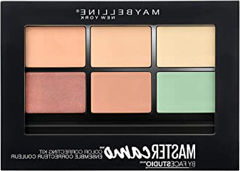 Maybelline New York Master Camo, Kit Corrector Imperfecciones, Tono 01 Light