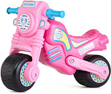 Moto correpasillos Molto Cross Rosa