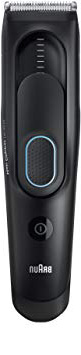 Braun HC 5010 - Máquina de cortar pelo profesional, cortapelos con 9 longitudes de corte, negro
