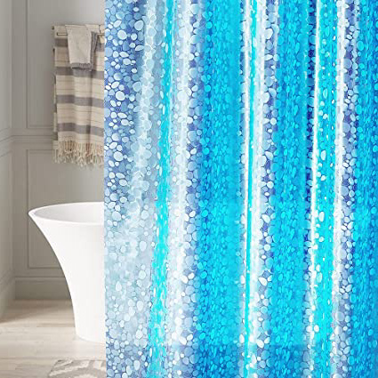 LEMON CLOUD Cortina Baño, Impermeable,