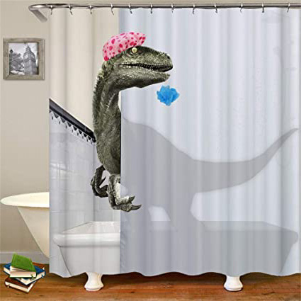 ufengke Cortinas de Ducha 3D
