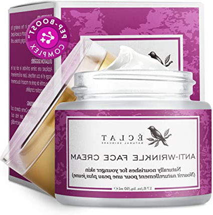 Crema Facial Antiarrugas Eclat – Crema Antiarrugas Péptidos Alta Potencia Fórmula con Ácido Hialurónico y Matrixyl 3000 más Péptido Cobre Azul para una Crema Antiedad y Antiarrugas más Poderosa