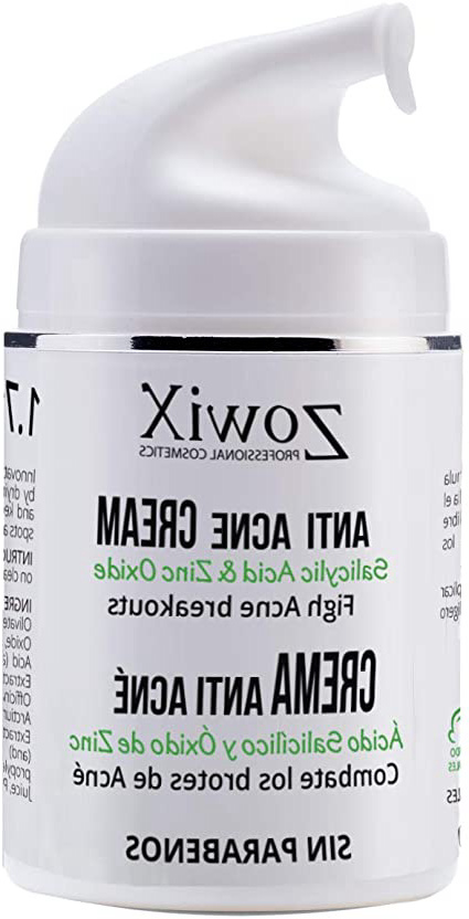 ZOWIX Crema Facial Natural Antiacne,