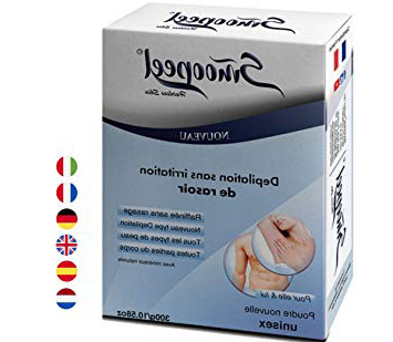 SMOOPEEL© depilacion área íntima 300g polvo / crema | Sin afeitar, no deja trazos de afeitado. Adecuado para todo tipo de pieles, todas las partes del cuerpo. UNISEXO