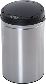 HOMCOM Contenedor Papelera Cubo Basura
