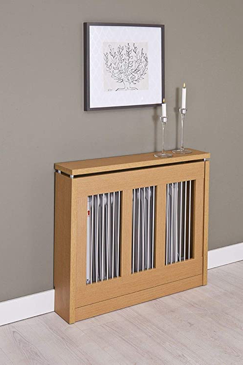 TOP KIT | Cubre radiador Cristian 3091-90 x 84 x 18 | Roble