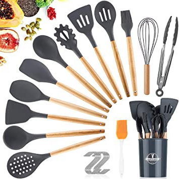AMAYGA Utensilios Cocina de Silicona,25