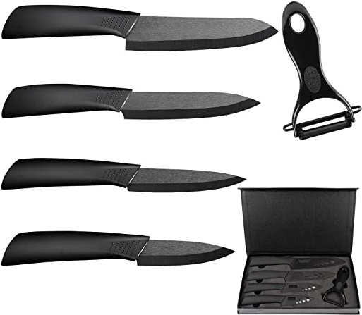 TonStyle Cuchillos de Cerámica Set,
