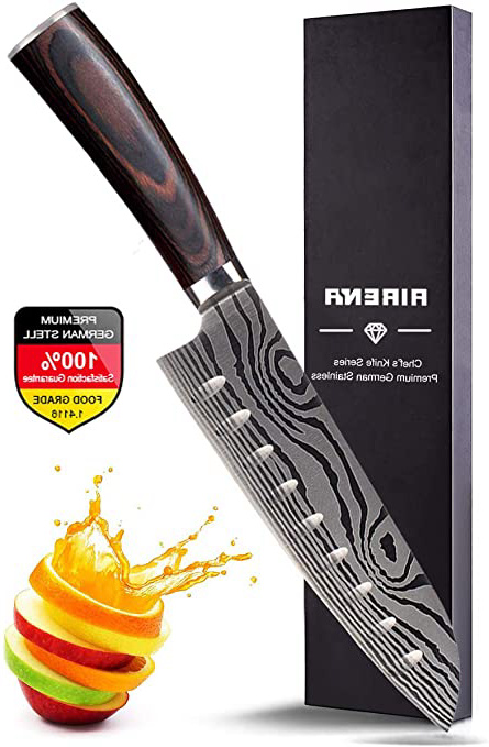 Cuchillo Santoku Japones, 7" Cuchillos