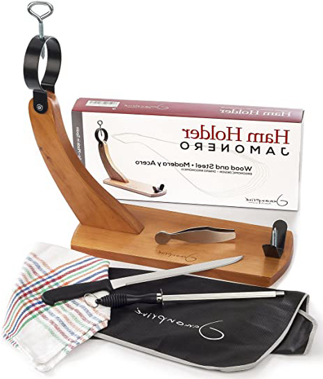 Soporte Jamonero + Cuchillo +