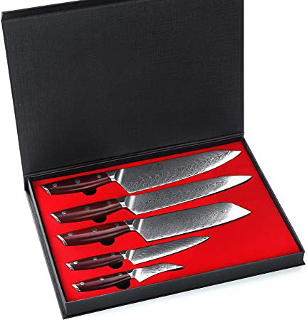 YARENH Set Cuchillos Cocina Profesional