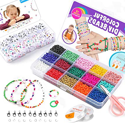 WuikerDuo Mini cuentas de cristal