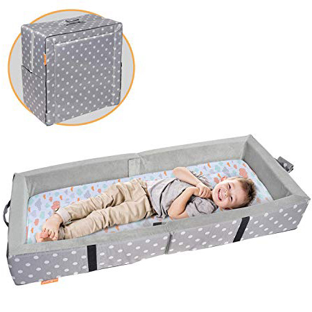 Milliard Niño/Cuna de Viaje Portátil Paragolpes Cama - se Pliega Par Viajar
