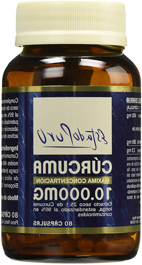 Tong-Il 001200254 Complemento Alimenticio Cúrcuma, 10.000 mg, 80 Cápsulas