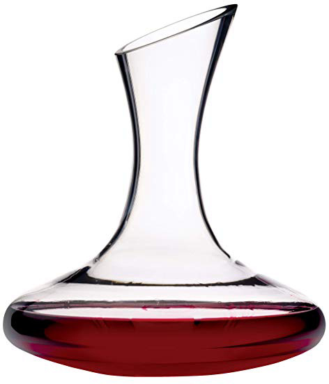 Decantador de vino de cristal de Kitchencraft Barcraft de 1,5 l
