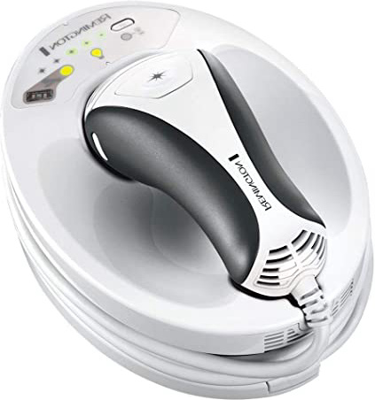 Remington i-Light Essential IPL6250 Depiladora de Luz Pulsada, 100.000 Disparos, Uso Corporal, Unisex, Blanco y Gris