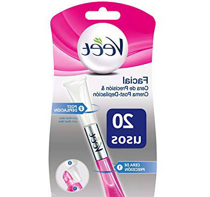 Veet Lapiz Facial Cera de Precision & Crema Post-depilación - 20 gr