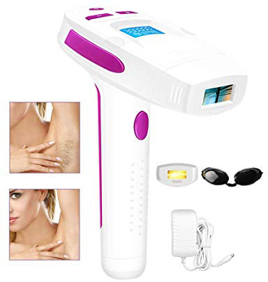 KKLED@ Depilación láser, Uso doméstico Bikini Body Hair Trimmer Depiladora láser eléctrica Depiladora IPL Depilador Permanente (100-240V)
