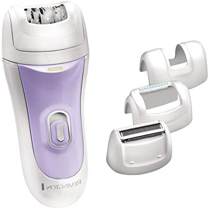 Remington EP7020 - Depiladora de arranque con cable, Aloe Vera, luz precisión, 2 velocidades